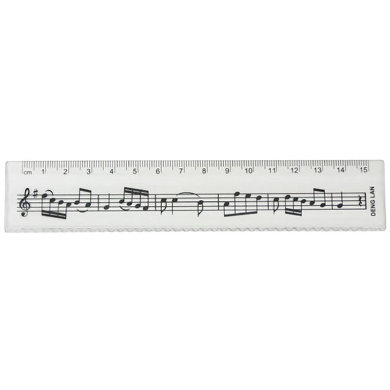 Logan Ruler Ruler - 15cm Musical Notes - Logans Pianos