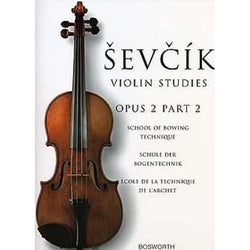 Sevcik - School of Bowing Technique Op.2 Part 2 Violin-Sheet Music-Barenreiter-Logans Pianos