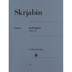 Skrjabin 24 Preludes Op 11-Sheet Music-G. Henle Verlag-Logans Pianos