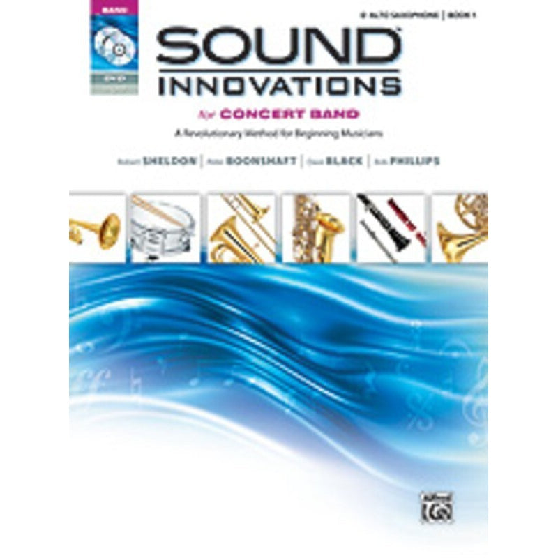 Sound Innovations for Concert Band Book 1 - Alto Saxophone-Sheet Music-Alfred Music-Logans Pianos