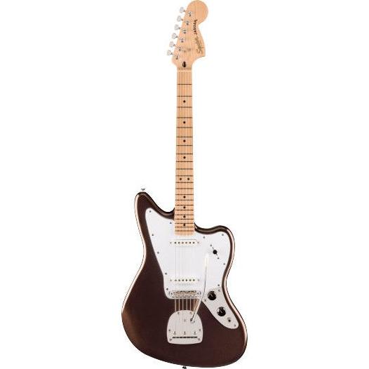 Squier Affinity Series Jaguar-Guitar & Bass-Fender-Maple-Mystic Metallic Brown-Logans Pianos