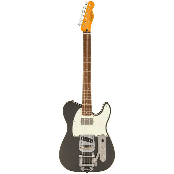 Squier FSR Classic Vibe 60s Custom Telecaster w/ Bigsby - Charcoal Frost Metallic-Guitar & Bass-Squier-Logans Pianos