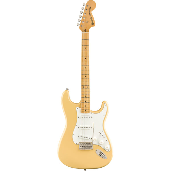 Squier FSR Classic Vibe '70s Stratocaster-Guitar & Bass-Squier-Olympic White-Logans Pianos