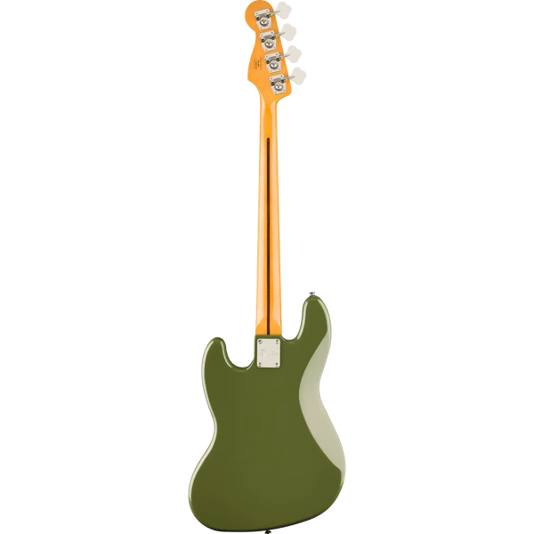 Squier FSR Limited Edition Classic Vibe 60s Jazz Bass Laurel Fingerboard TSPG MH Olive-Guitar & Bass-Squier-Logans Pianos