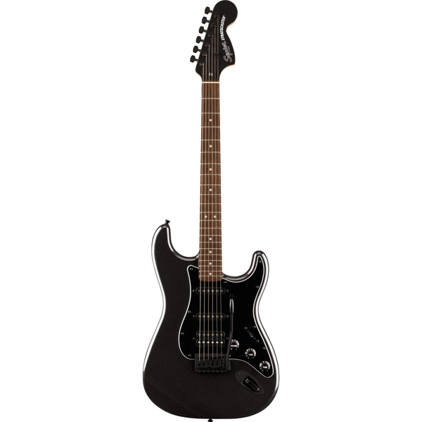 Squier Limited Edition Affinity Series Stratocaster HSS Electric Guitar Metallic Black-Guitar & Bass-Squier-Logans Pianos