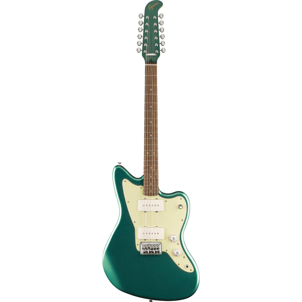 Squier Limited Edition Paranormal Jazzmaster® XII String Guitar - Sherwood Green-Guitar & Bass-Fender-Logans Pianos