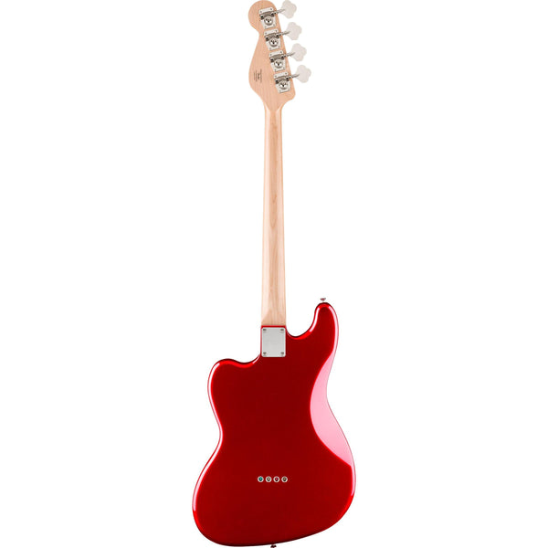 Squier Paranormal Rascal Bass HH - Candy Apple Red-Guitar & Bass-Squier-Logans Pianos