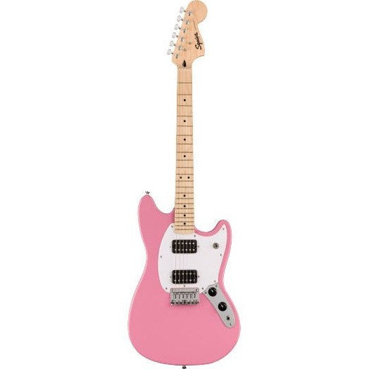 Squier Sonic Mustang HH Electric Guitar Flash Pink-Guitar & Bass-Squier-Logans Pianos