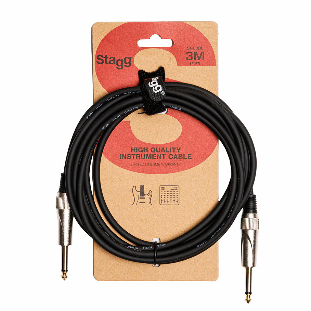 Logan Stagg Stagg Instrument Cable 3.0 meters - Logans Pianos