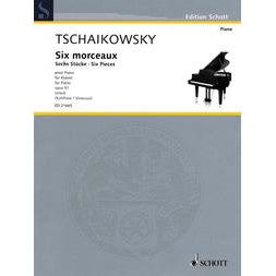 Tchaikovsky 6 pieces Op 51 Piano-Sheet Music-Schott Music-Logans Pianos