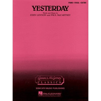 The Beatles- Yesterday-Sheet Music-Hal Leonard-Logans Pianos