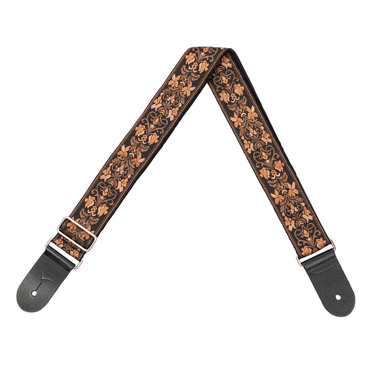Sangle Guitare Vaguelly Banjo Strap Vintage Flower Pattern Banjo Belt Sangle Guitare électrique - 12