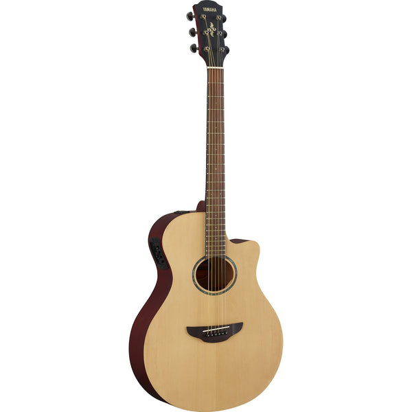 Yamaha APX600M Acoustic Electric Guitar-Guitar & Bass-Yamaha-Natural Satin-Logans Pianos