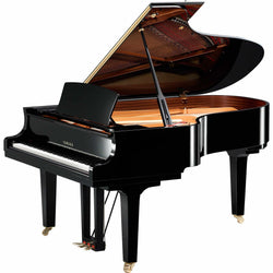 Yamaha C5X Grand Piano - 1 only at This Price-Piano & Keyboard-Yamaha-Polished Ebony-Logans Pianos