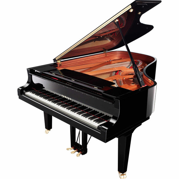 Yamaha C6XPE Concert Grand Piano- WITH $4000 CASH BACK-Piano & Keyboard-Yamaha-Polished Ebony-Logans Pianos