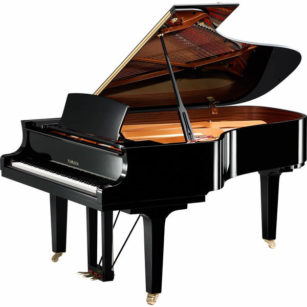Yamaha C6XPE Concert Grand Piano- WITH $4000 CASH BACK-Piano & Keyboard-Yamaha-Polished Ebony-Logans Pianos