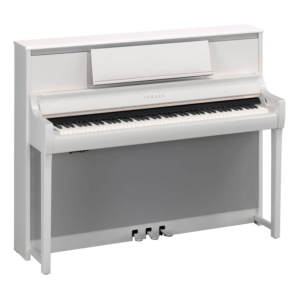 Yamaha Clavinova CSP-295 Digital Piano - WITH FREE HEADPHONES-Piano & Keyboard-Yamaha-Polished White-Logans Pianos