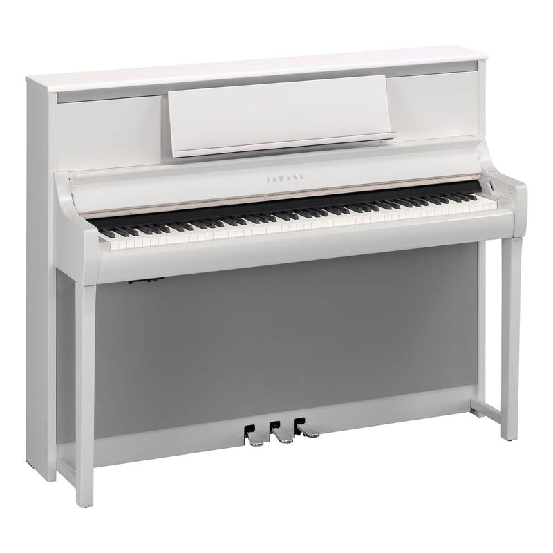 Yamaha Clavinova CSP-295 Digital Piano - WITH FREE HEADPHONES-Piano & Keyboard-Yamaha-Polished White-Logans Pianos
