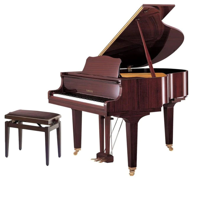 Yamaha GC2 Grand Piano-Piano & Keyboard-Yamaha-Polished Mahogany-Logans Pianos