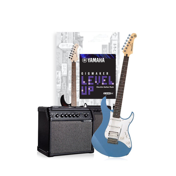 Yamaha Gigmaker Level Up Electric Guitar-Guitar & Bass-Yamaha-Lake Placid Blue-Logans Pianos