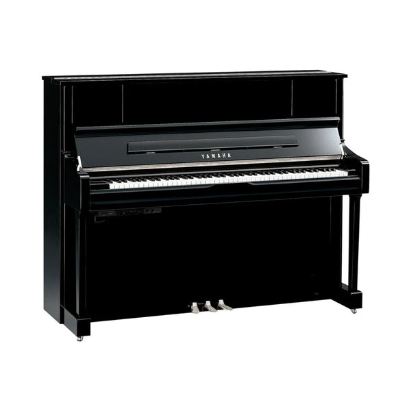 Yamaha U1J SC3 Silent Piano-WITH $1000 CASH BACK-Piano & Keyboard-Yamaha-Polished Ebony-Logans Pianos