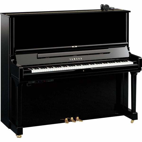Yamaha YUS3 SH3 Silent Piano-Piano & Keyboard-Yamaha-Polished Ebony-Logans Pianos