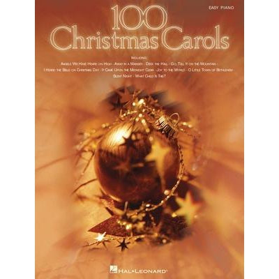 100 Christmas Carols for Easy Piano-Sheet Music-Hal Leonard-Logans Pianos