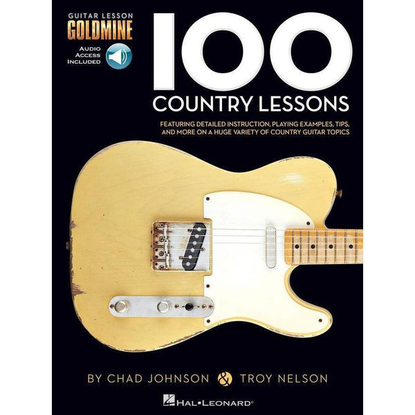 100 Country Lessons-Sheet Music-Hal Leonard-Logans Pianos
