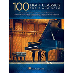 100 Light Classics for Piano Solo-Sheet Music-Hal Leonard-Logans Pianos
