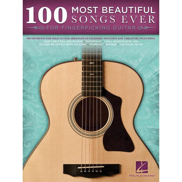 100 Most Beautiful Songs Ever-Sheet Music-Hal Leonard-Logans Pianos
