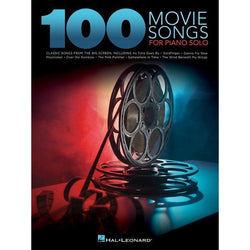 100 Movie Songs for Piano Solo-Sheet Music-Hal Leonard-Logans Pianos