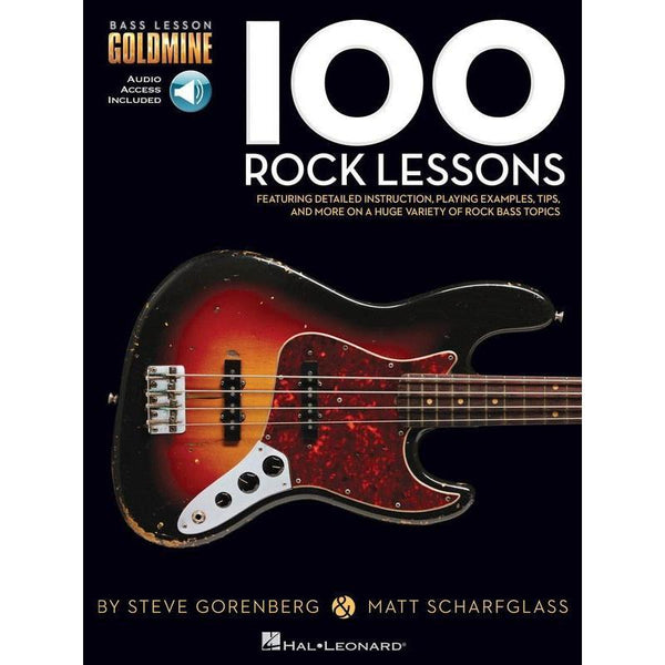 100 Rock Lessons-Sheet Music-Hal Leonard-Logans Pianos