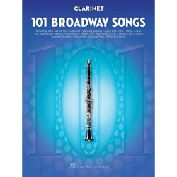 101 Broadway Songs for Clarinet-Sheet Music-Hal Leonard-Logans Pianos
