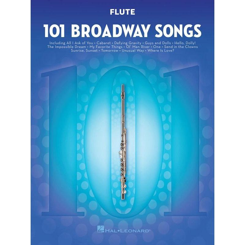 101 Broadway Songs for Flute-Sheet Music-Hal Leonard-Logans Pianos