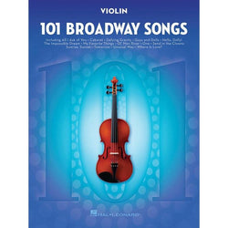 101 Broadway Songs for Violin-Sheet Music-Hal Leonard-Logans Pianos