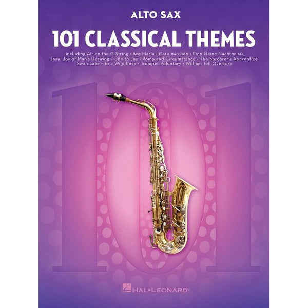 101 Classical Themes for Alto Sax-Sheet Music-Hal Leonard-Logans Pianos