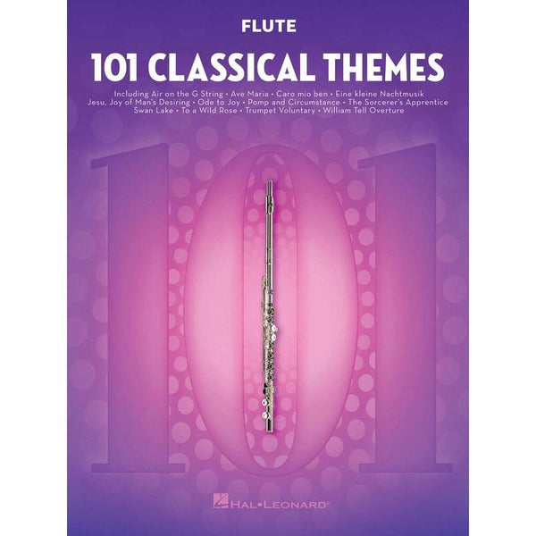 101 Classical Themes for Flute-Sheet Music-Hal Leonard-Logans Pianos