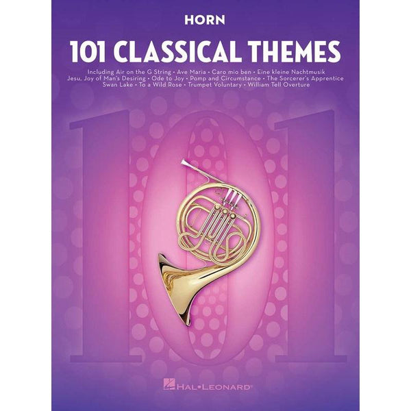101 Classical Themes for Horn-Sheet Music-Hal Leonard-Logans Pianos
