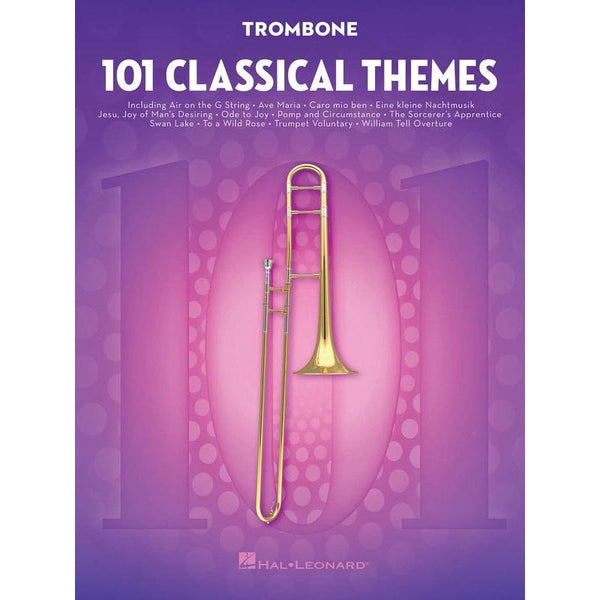 101 Classical Themes for Trombone-Sheet Music-Hal Leonard-Logans Pianos
