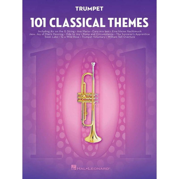 101 Classical Themes for Trumpet-Sheet Music-Hal Leonard-Logans Pianos