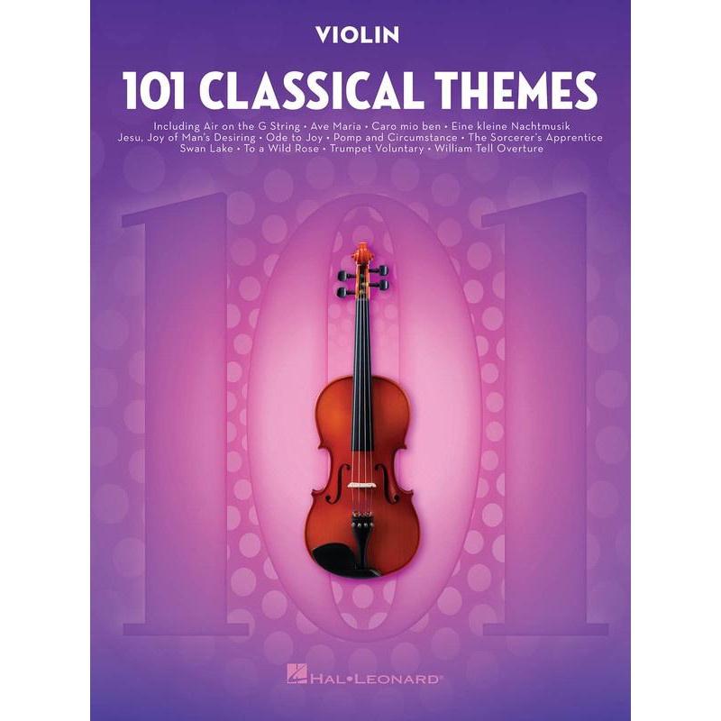 101 Classical Themes for Violin-Sheet Music-Hal Leonard-Logans Pianos