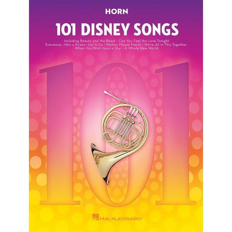 101 Disney Songs for Horn-Sheet Music-Hal Leonard-Logans Pianos