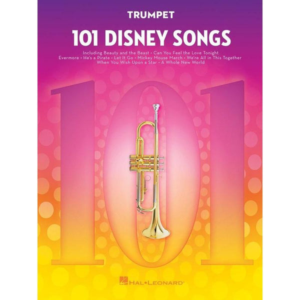 101 Disney Songs for Trumpet-Sheet Music-Hal Leonard-Logans Pianos