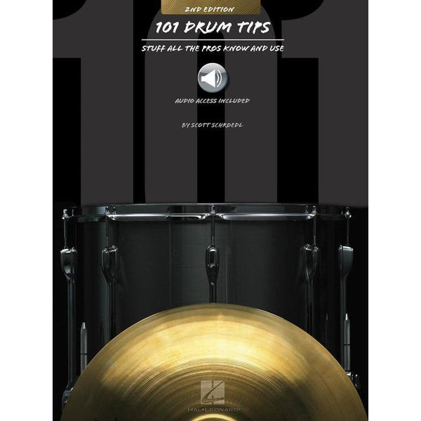 101 Drum Tips - 2nd Edition-Sheet Music-Hal Leonard-Logans Pianos