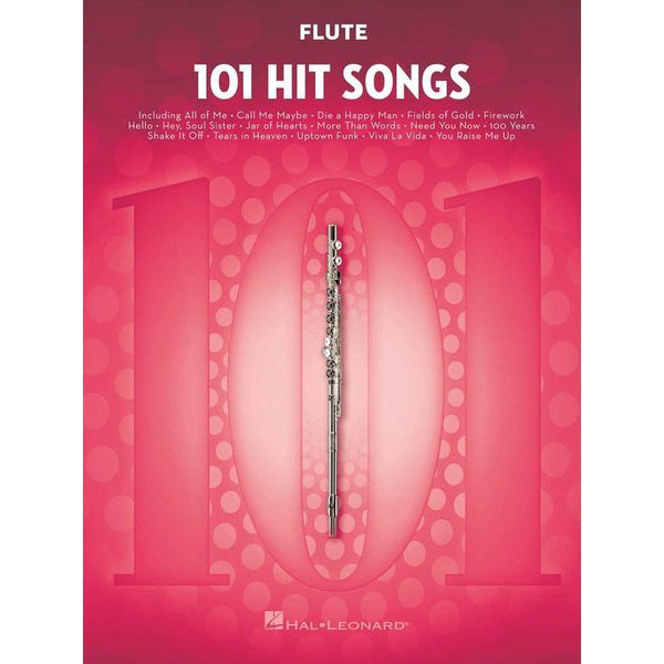 101 Hit Songs for Flute-Sheet Music-Hal Leonard-Logans Pianos