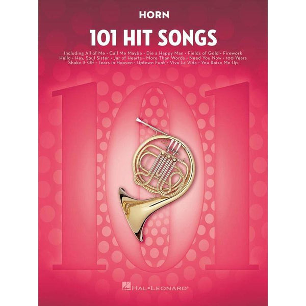101 Hit Songs for Horn-Sheet Music-Hal Leonard-Logans Pianos