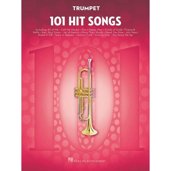 101 Hit Songs for Trumpet-Sheet Music-Hal Leonard-Logans Pianos