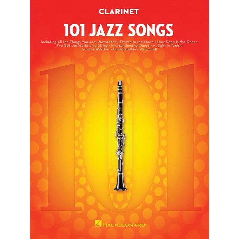 101 Jazz Songs for Clarinet-Sheet Music-Hal Leonard-Logans Pianos