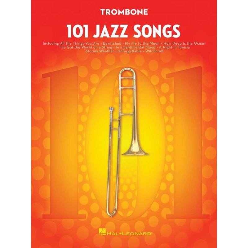101 Jazz Songs for Trombone-Sheet Music-Hal Leonard-Logans Pianos