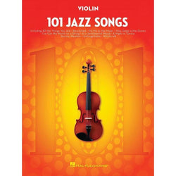101 Jazz Songs for Violin-Sheet Music-Hal Leonard-Logans Pianos